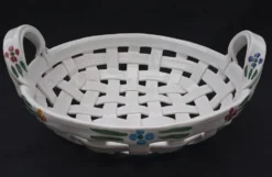 Panier en céramique fait main en Italie