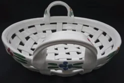 Panier en céramique fait main en Italie