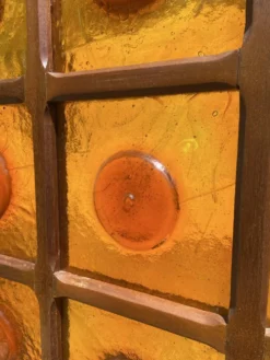 Panneau séparatif Gordiola en verre soufflé, Majorque, années 1970