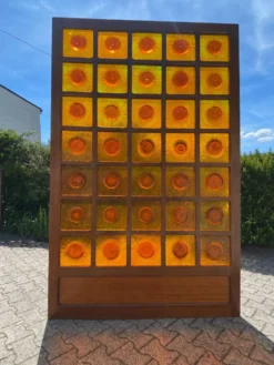 Panneau séparatif Gordiola en verre soufflé, Majorque, années 1970