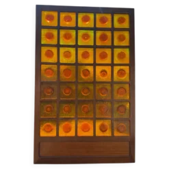 Panneau séparatif Gordiola en verre soufflé, Majorque, années 1970