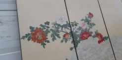 3 panneaux coulissants en imprimé sur papier