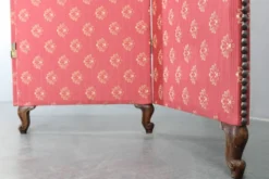 Paravane antique avec tissu, Tchécoslovaquie