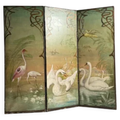 Paravent antique Art nouveau