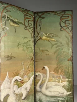 Paravent antique Art nouveau