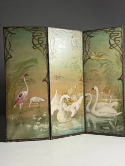 Paravent antique Art nouveau