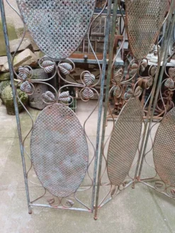 Paravent aux oiseaux, fer forgé 1960, 70