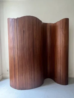 Paravent - claustra modulable en bois dlg Baumann, SNSA design 1950