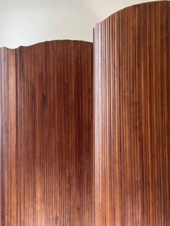 Paravent - claustra modulable en bois dlg Baumann, SNSA design 1950