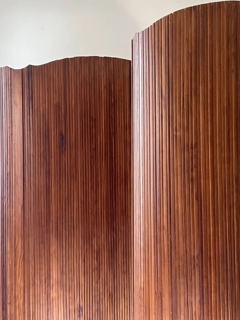Paravent - claustra modulable en bois dlg Baumann, SNSA design 1950