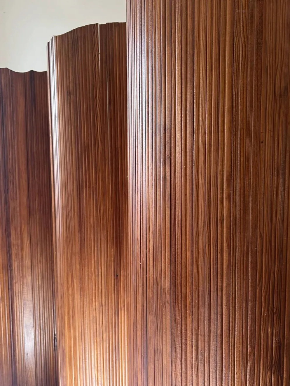 Paravent - claustra modulable en bois dlg Baumann, SNSA design 1950