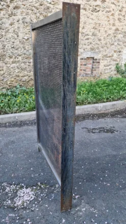Paravent claustra métal