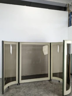 Paravent cloison amovible en plexiglas années 70