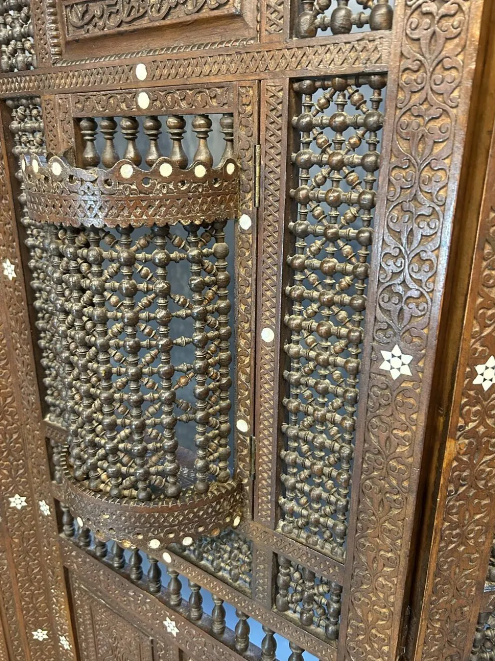 Paravent de séparation de pièce ottoman mauresque