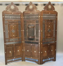 Paravent de séparation de pièce ottoman mauresque