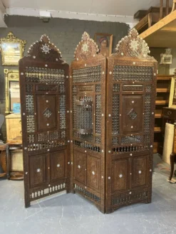 Paravent de séparation de pièce ottoman mauresque