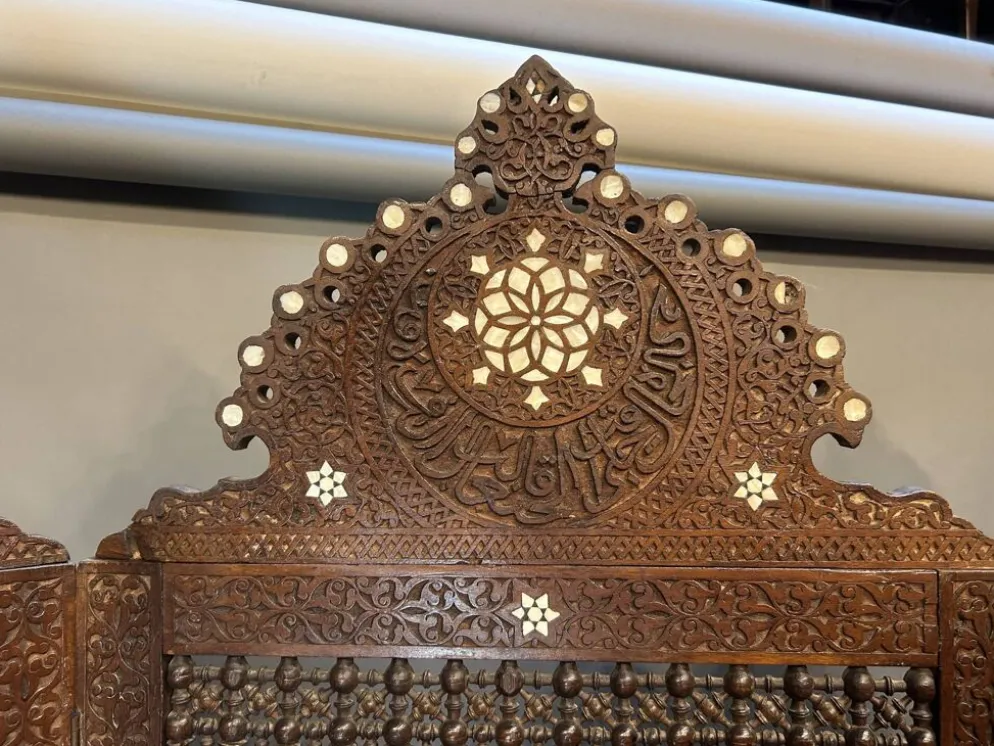 Paravent de séparation de pièce ottoman mauresque