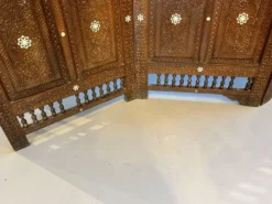 Paravent de séparation de pièce ottoman mauresque
