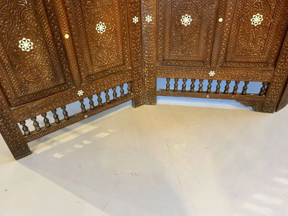 Paravent de séparation de pièce ottoman mauresque