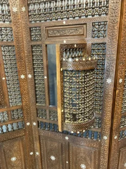 Paravent de séparation de pièce ottoman mauresque