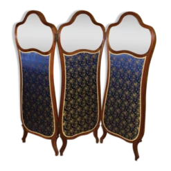 Paravent de style Louis XV en noyer
