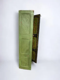 Paravent en bois peint, Inde XIXème