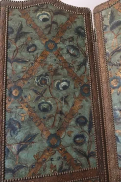 Paravent en cuir de Cordoue époque XVIIème siècle