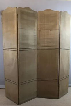 Paravent en cuir de Cordoue époque XVIIème siècle