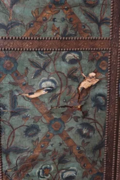 Paravent en cuir de Cordoue époque XVIIème siècle