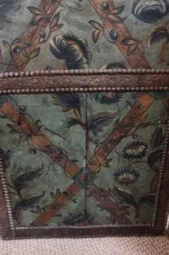 Paravent en cuir de Cordoue époque XVIIème siècle