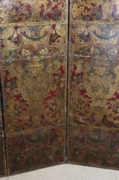 Paravent en cuir de Cordoue XVII