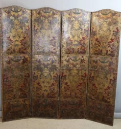 Paravent en cuir de Cordoue XVII