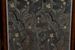 Paravent en tissu, acajou et bois de rose – 1900