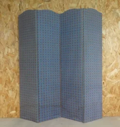 Paravent en tissu vintage