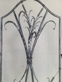 Paravent ferronnerie d'art