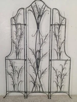 Paravent ferronnerie d'art