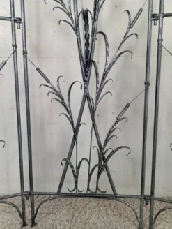 Paravent ferronnerie d'art