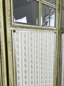 Paravent à 5 feuilles de style Louis XVI, XIXe Siècle