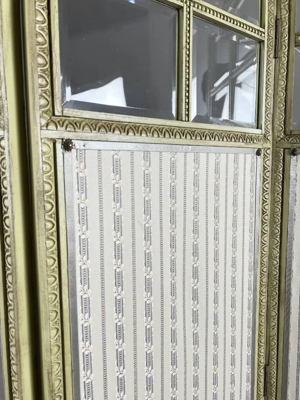 Paravent à 5 feuilles de style Louis XVI, XIXe Siècle