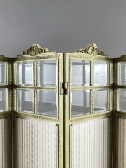 Paravent à 5 feuilles de style Louis XVI, XIXe Siècle