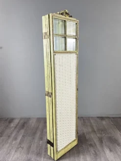 Paravent à 5 feuilles de style Louis XVI, XIXe Siècle