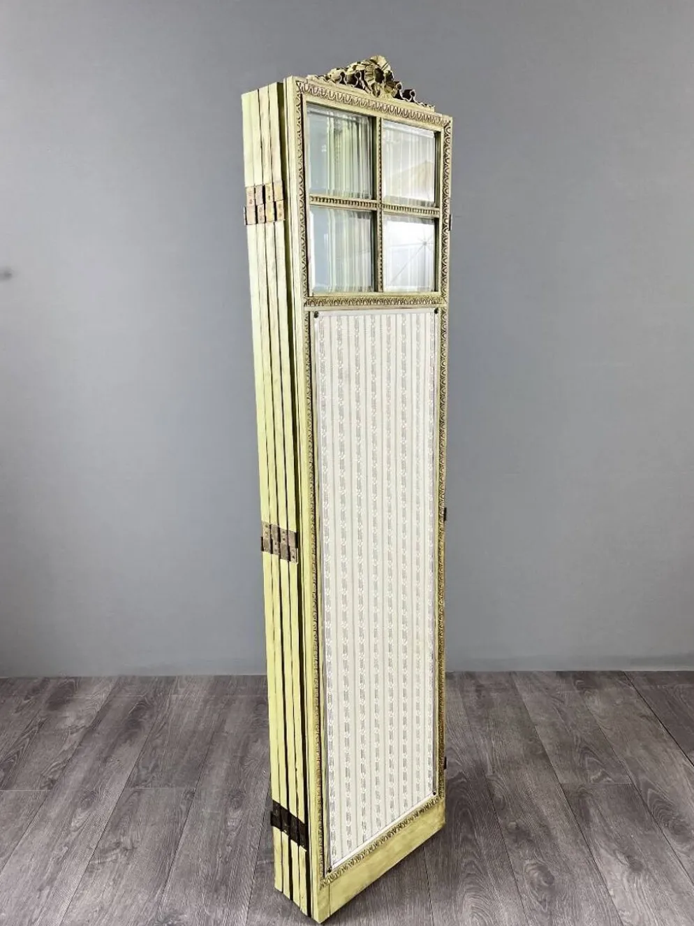 Paravent à 5 feuilles de style Louis XVI, XIXe Siècle