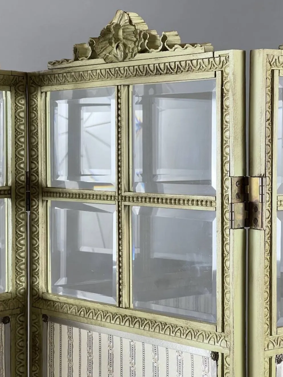 Paravent à 5 feuilles de style Louis XVI, XIXe Siècle