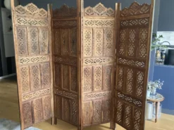 Paravent Indien en bois massif exotique