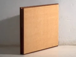 Paravent japonais à deux feuilles en textile teint – Japon, vers 1985