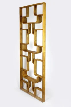 Paravent Mid-Century Modern par L. Volak pour Drevopodnik Holesov, années 1960.