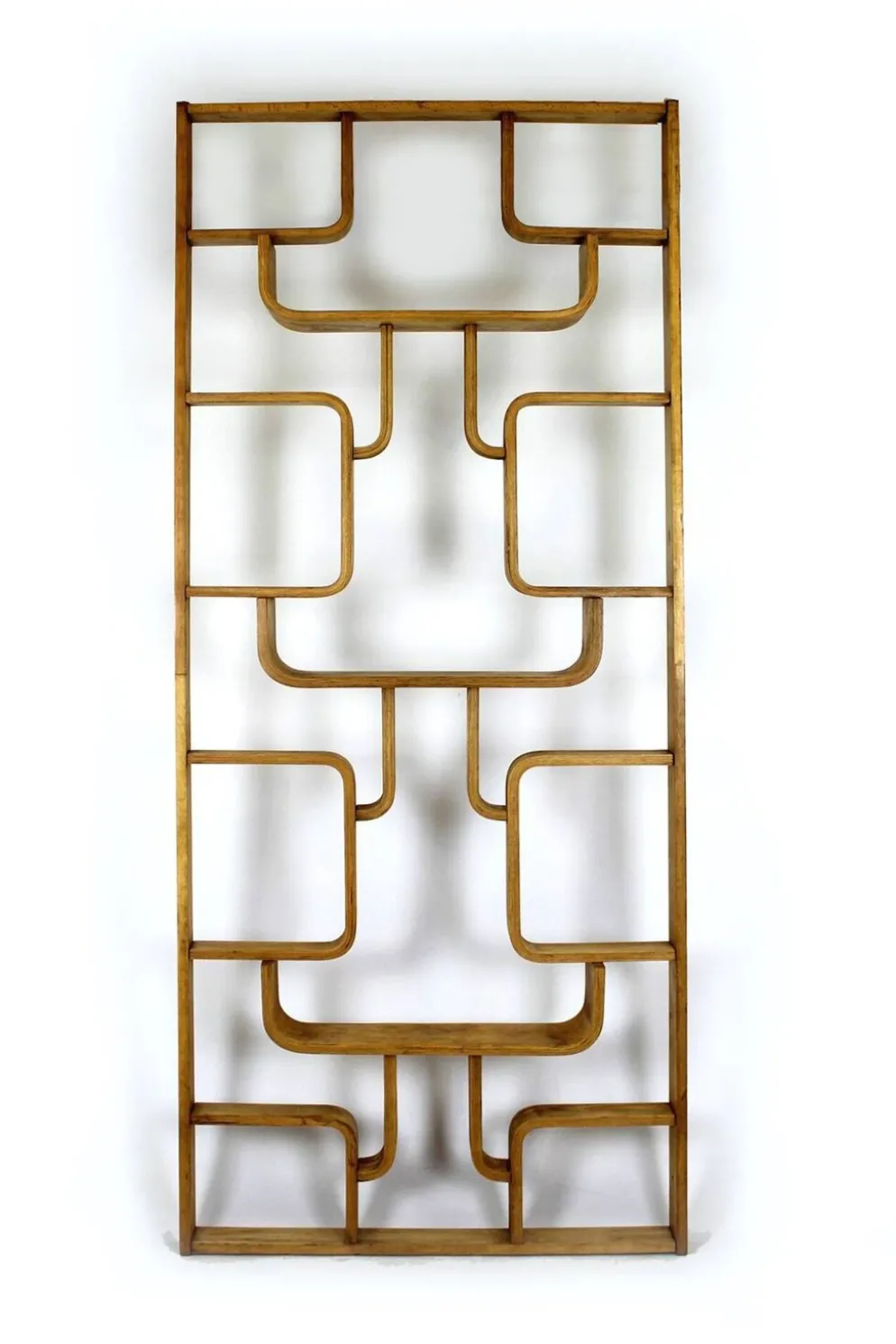 Paravent Mid-Century Modern par L. Volak pour Drevopodnik Holesov, années 1960.