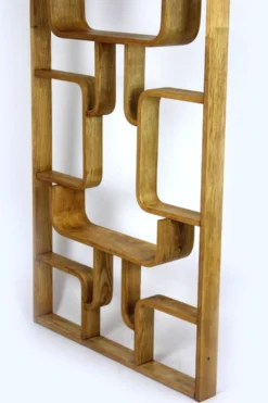 Paravent Mid-Century Modern par L. Volak pour Drevopodnik Holesov, années 1960.