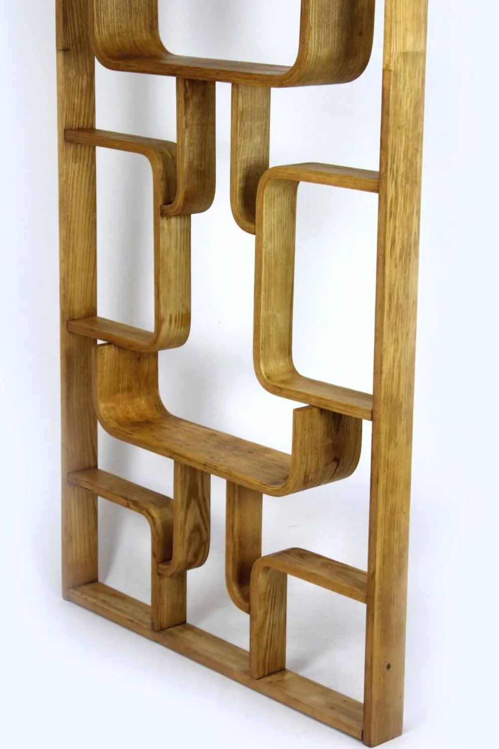 Paravent Mid-Century Modern par L. Volak pour Drevopodnik Holesov, années 1960.