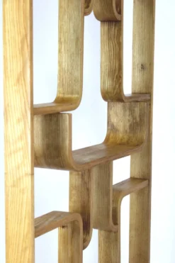 Paravent Mid-Century Modern par L. Volak pour Drevopodnik Holesov, années 1960.